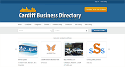 Desktop Screenshot of cardiffbusinessdirectory.co.uk